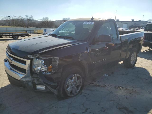Image 1 of 2007 CHEVROLET SILVERADO K1500 2007 with VIN 1GCEK14J77Z523191