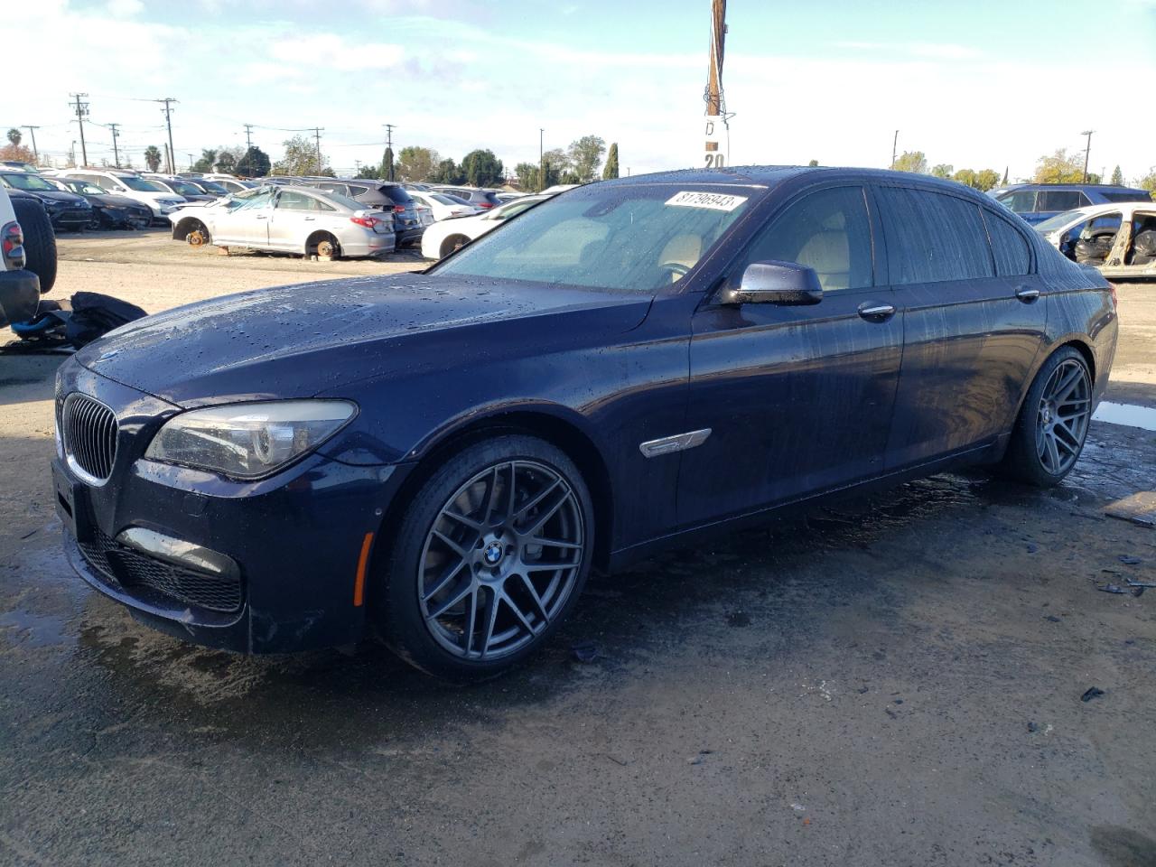 Image 1 of 2011 BMW 750 LI 2011 with VIN WBAKB8C55BCY66266