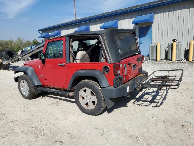 Image 2 of 2010 JEEP WRANGLER SPORT 2010 with VIN 1J4AA2D10AL173351