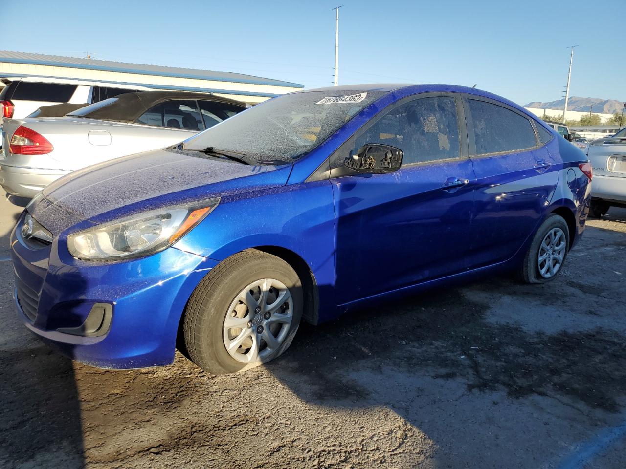 Изображение 1 2014 HYUNDAI ACCENT GLS 2014 с VIN KMHCT4AE1EU657794