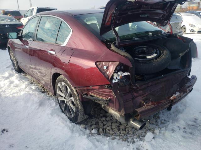 Изображение 3 2014 HONDA ACCORD SPORT 2014 с VIN 1HGCR2F56EA039907