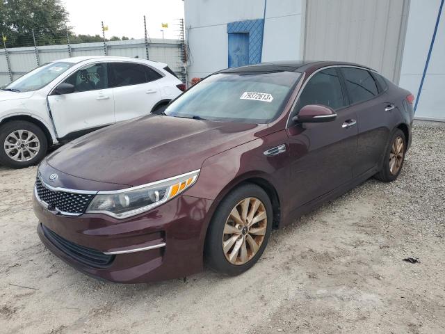 Image 1 of 2016 KIA OPTIMA EX 2016 with VIN 5XXGU4L32GG082080