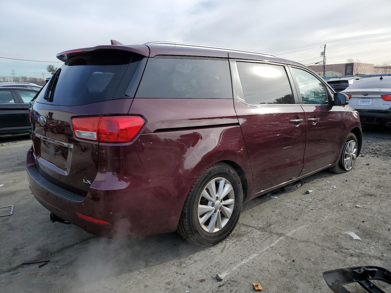 Image 3 of 2017 KIA SEDONA LX 2017 with VIN KNDMB5C19H6313179
