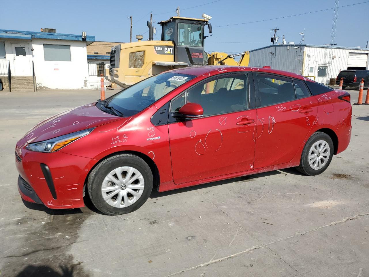 Изображение 1 2020 TOYOTA PRIUS L 2020 с VIN JTDKARFU0L3118461