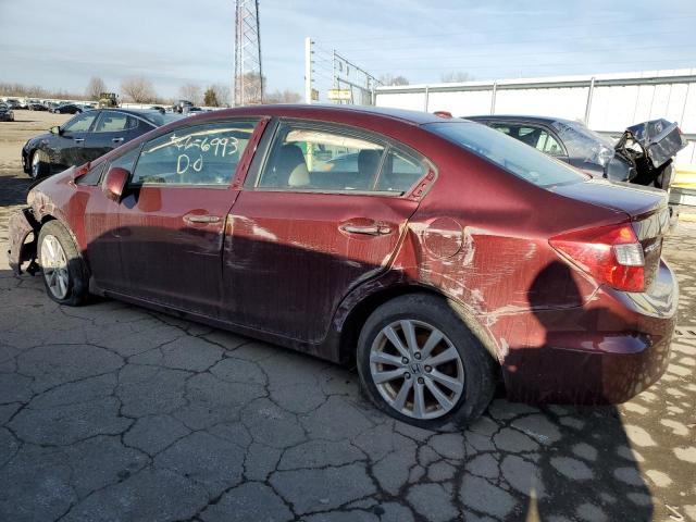 Image 2 of 2012 HONDA CIVIC EXL 2012 with VIN 19XFB2F90CE024056