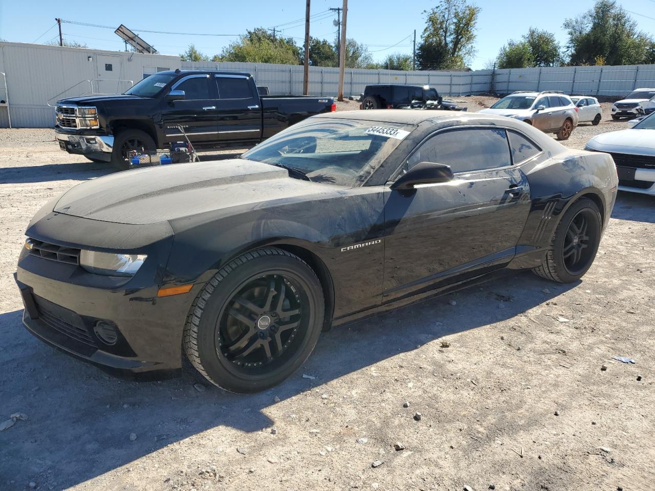 Image 1 of 2015 CHEVROLET CAMARO LS 2015 with VIN 2G1FB1E38F9116504