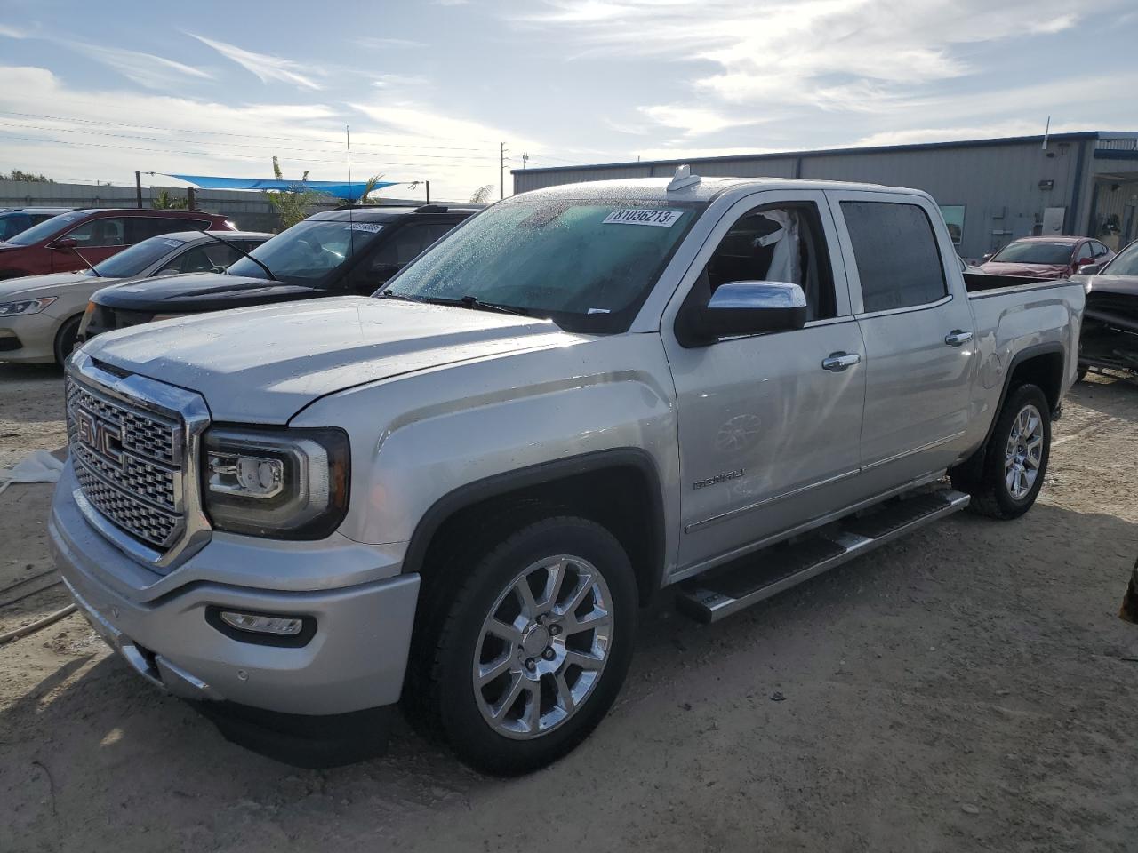 Image 1 of 2018 GMC SIERRA C1500 DENALI 2018 with VIN 3GTP1PEC7JG233393