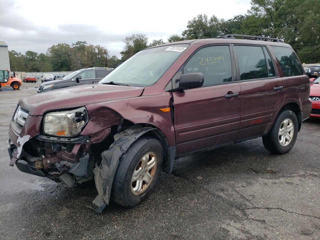 Изображение 2007 HONDA PILOT LX 2007