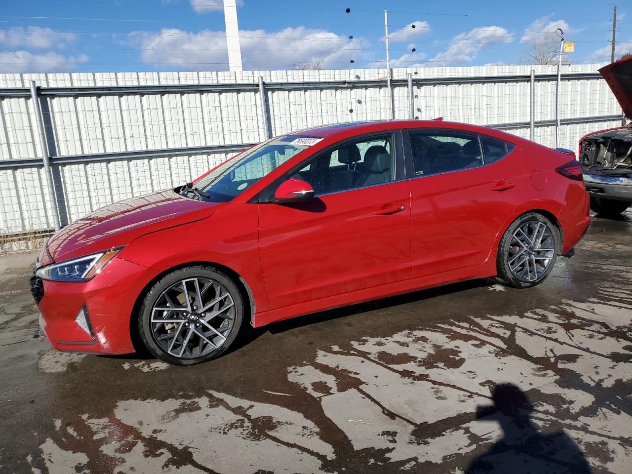 Obraz 1 z 2019 HYUNDAI ELANTRA SPORT 2019 z VIN KMHD04LB7KU838300
