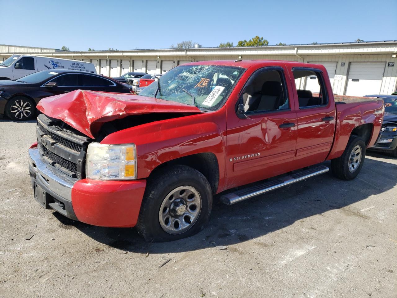 Image 1 of 2009 CHEVROLET SILVERADO K1500 2009 with VIN 2GCEK13C691138784