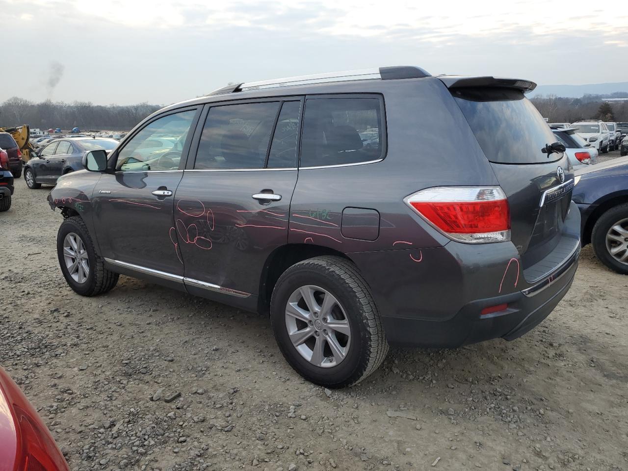 Image 2 of 2011 TOYOTA HIGHLANDER LIMITED 2011 with VIN 5TDDK3EH7BS067349
