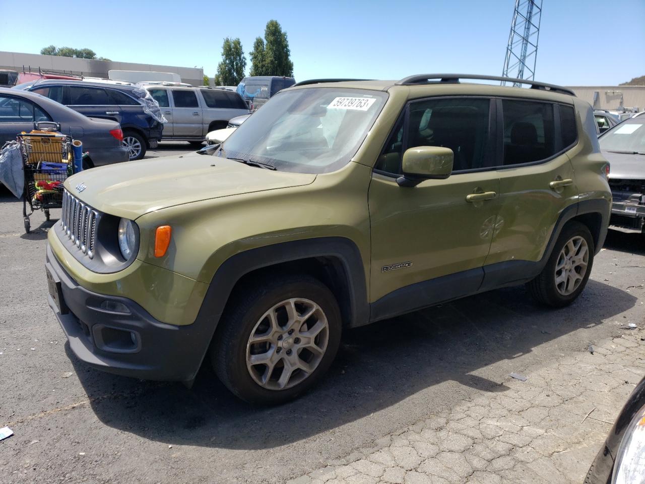 Obraz 1 z 2015 JEEP RENEGADE LATITUDE 2015 z VIN ZACCJABTXFPB26585