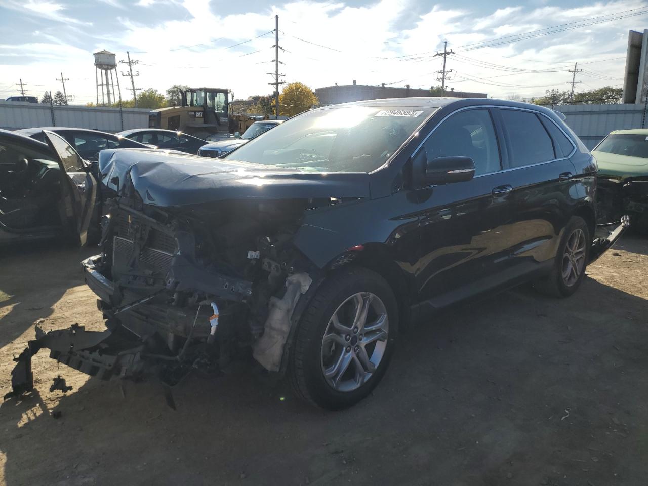 Изображение 1 2016 FORD EDGE TITANIUM 2016 с VIN 2FMPK4K82GBB06053