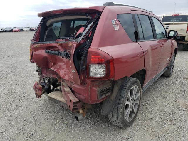 Изображение 3 2014 JEEP COMPASS LIMITED 2014 с VIN 1C4NJCCB8ED729526