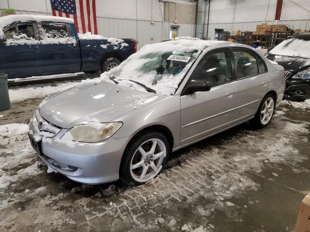 Image 1 of 2005 HONDA CIVIC LX 2005 with VIN 2HGES15515H543601
