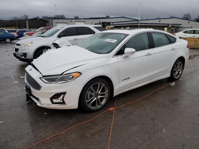 Image 1 of 2019 FORD FUSION TITANIUM 2019 with VIN 3FA6P0RU5KR117299