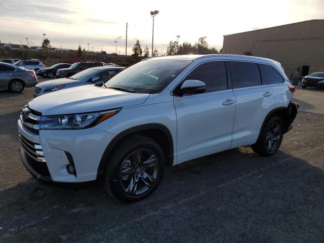 Image 1 of 2018 TOYOTA HIGHLANDER LIMITED 2018 with VIN 5TDYZRFH0JS248256