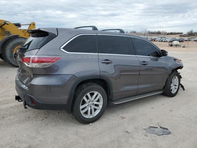 Image 3 of 2015 TOYOTA HIGHLANDER LE 2015 with VIN 5TDZARFH1FS016767