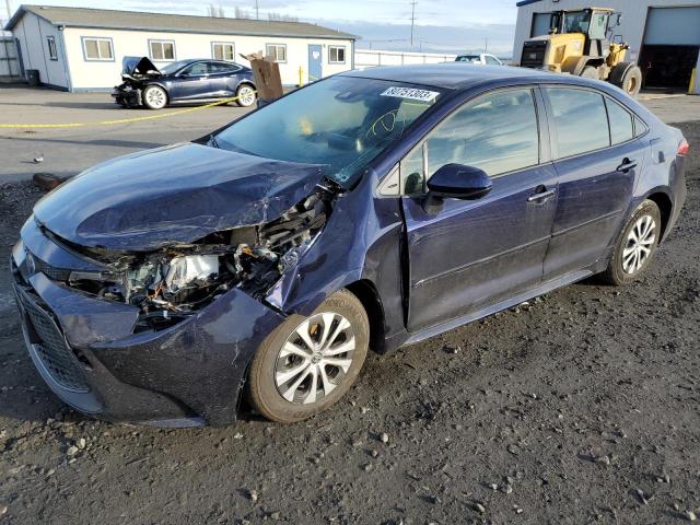 Obraz 1 z 2022 TOYOTA COROLLA LE 2022 z VIN JTDEAMDE5NJ059384