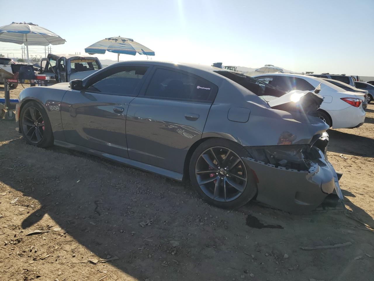 Image 2 of 2019 DODGE CHARGER SCAT PACK 2019 with VIN 2C3CDXGJ3KH681542