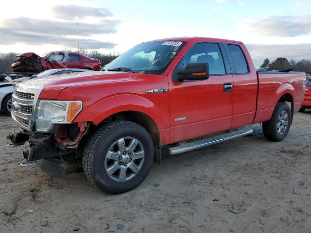 Image 1 of 2013 FORD F150 SUPER CAB 2013 with VIN 1FTFX1ETXDKE87555