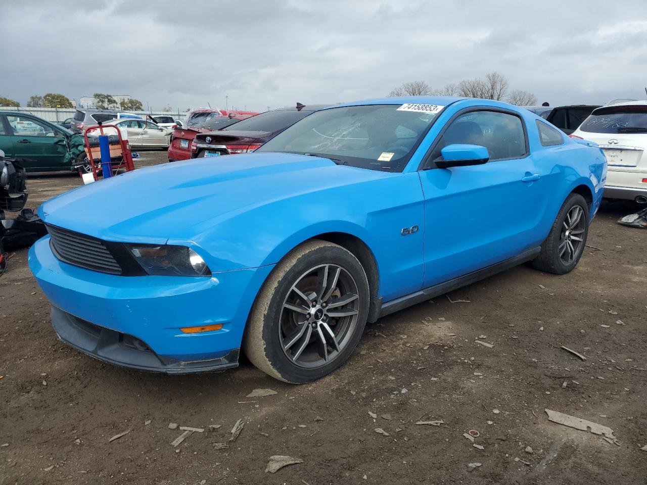 Изображение 1 2011 FORD MUSTANG GT 2011 с VIN 1ZVBP8CF3B5124401