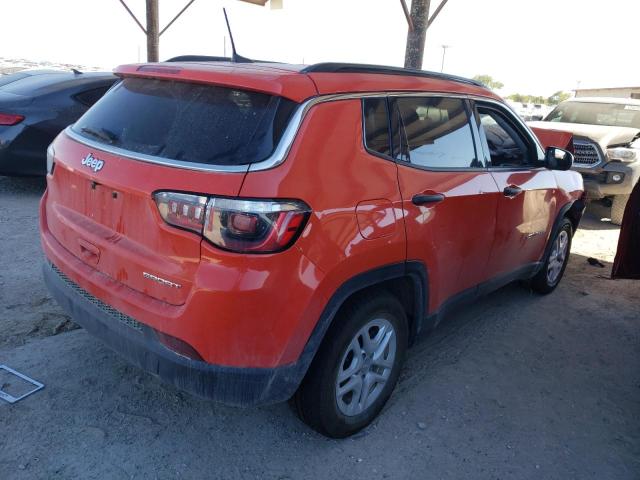 Image 3 of 2020 JEEP COMPASS SPORT 2020 with VIN 3C4NJCAB7LT147685