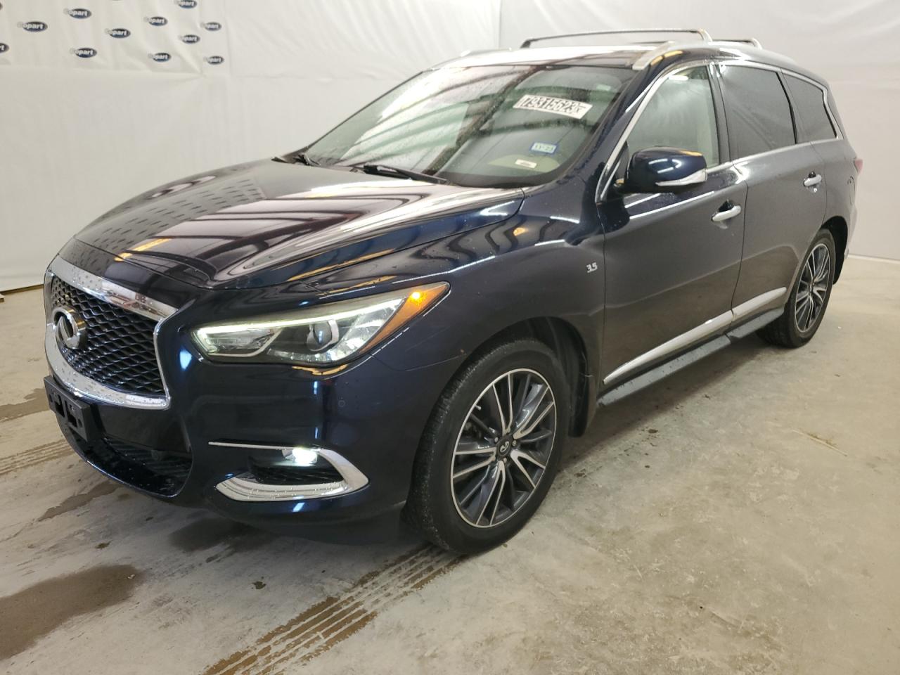 Image 1 of 2019 INFINITI QX60 LUXE 2019 with VIN 5N1DL0MN2KC513357