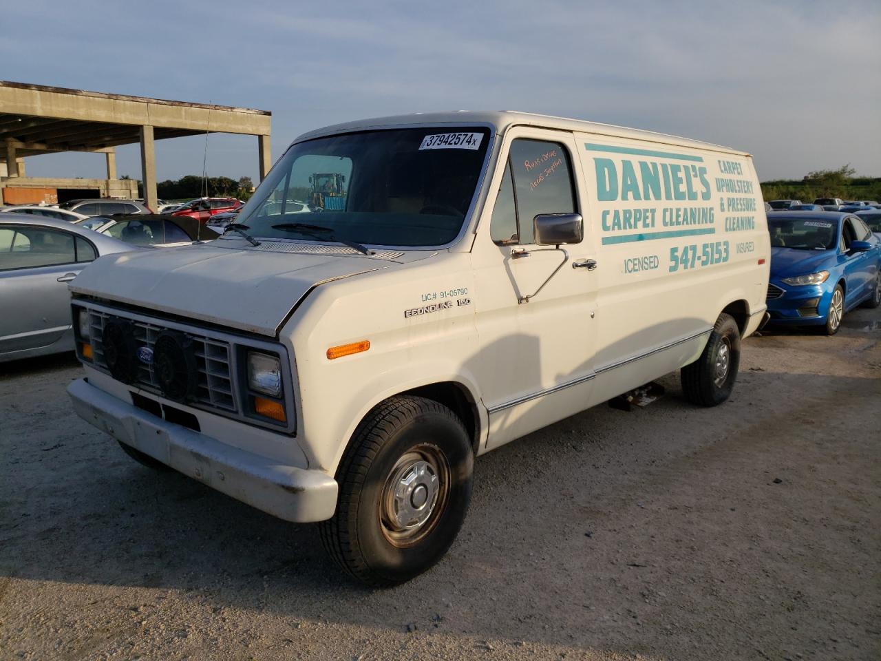 1989 FORD ECONOLINE E150 VAN 1989 image