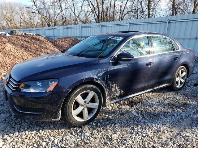 Image 1 of 2012 VOLKSWAGEN PASSAT SE 2012 with VIN 1VWBP7A3XCC054198