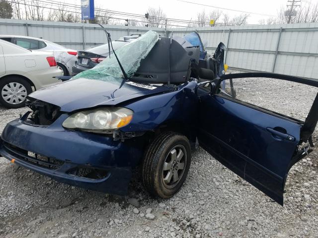 Image 2 of 2005 TOYOTA COROLLA CE 2005 with VIN 1NXBR32E55Z404187