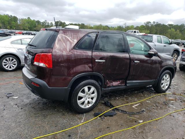 Image 3 of 2011 KIA SORENTO BASE 2011 with VIN 5XYKT4A17BG093515