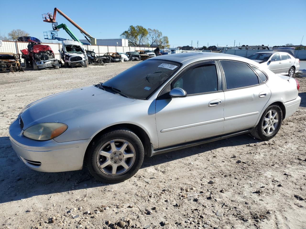 Image 1 of 2007 FORD TAURUS SEL 2007 with VIN 1FAFP56U77A174428