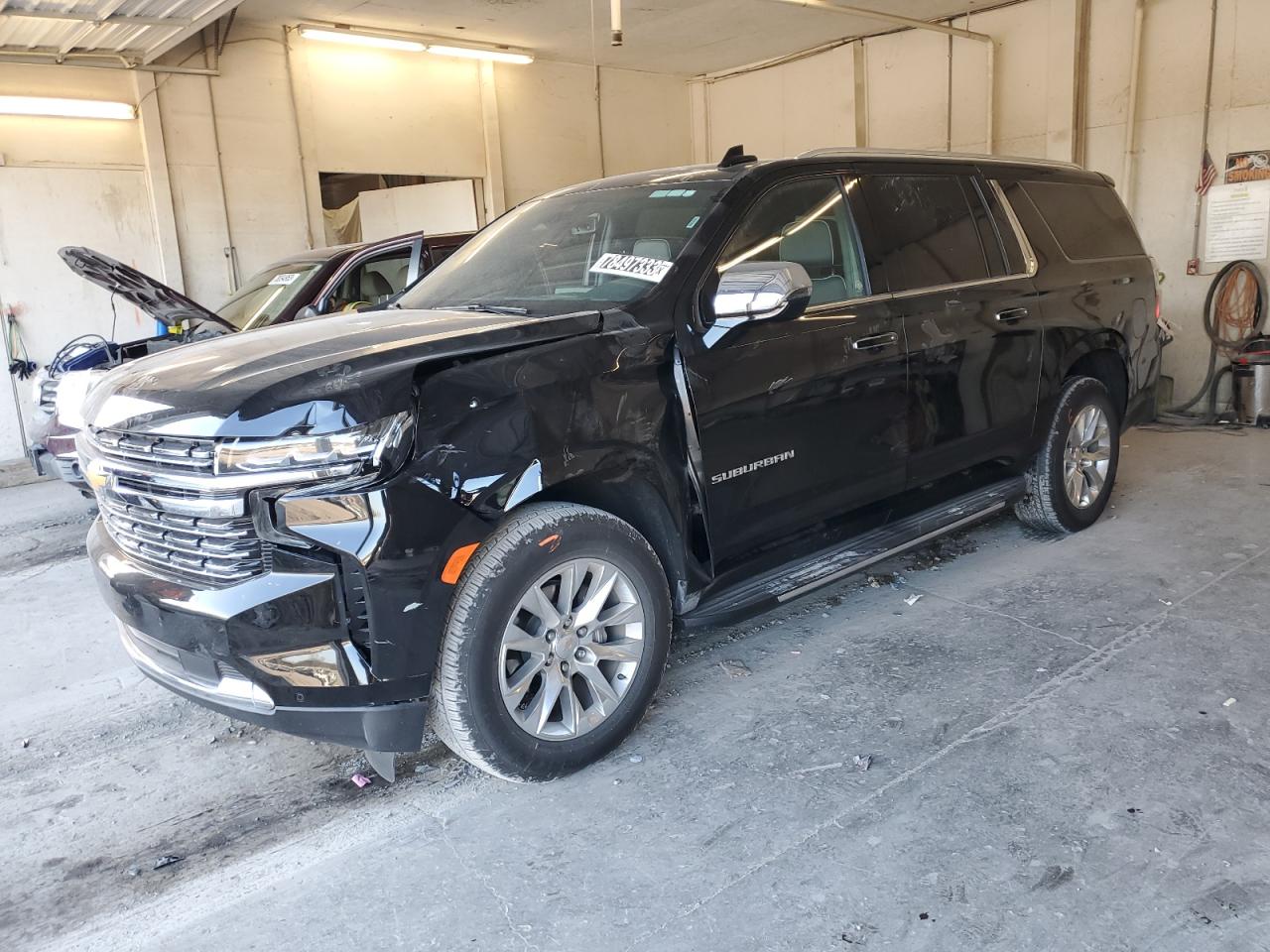 Image 1 of 2023 CHEVROLET SUBURBAN C1500 PREMIER 2023 with VIN 1GNSCFKD8PR451483