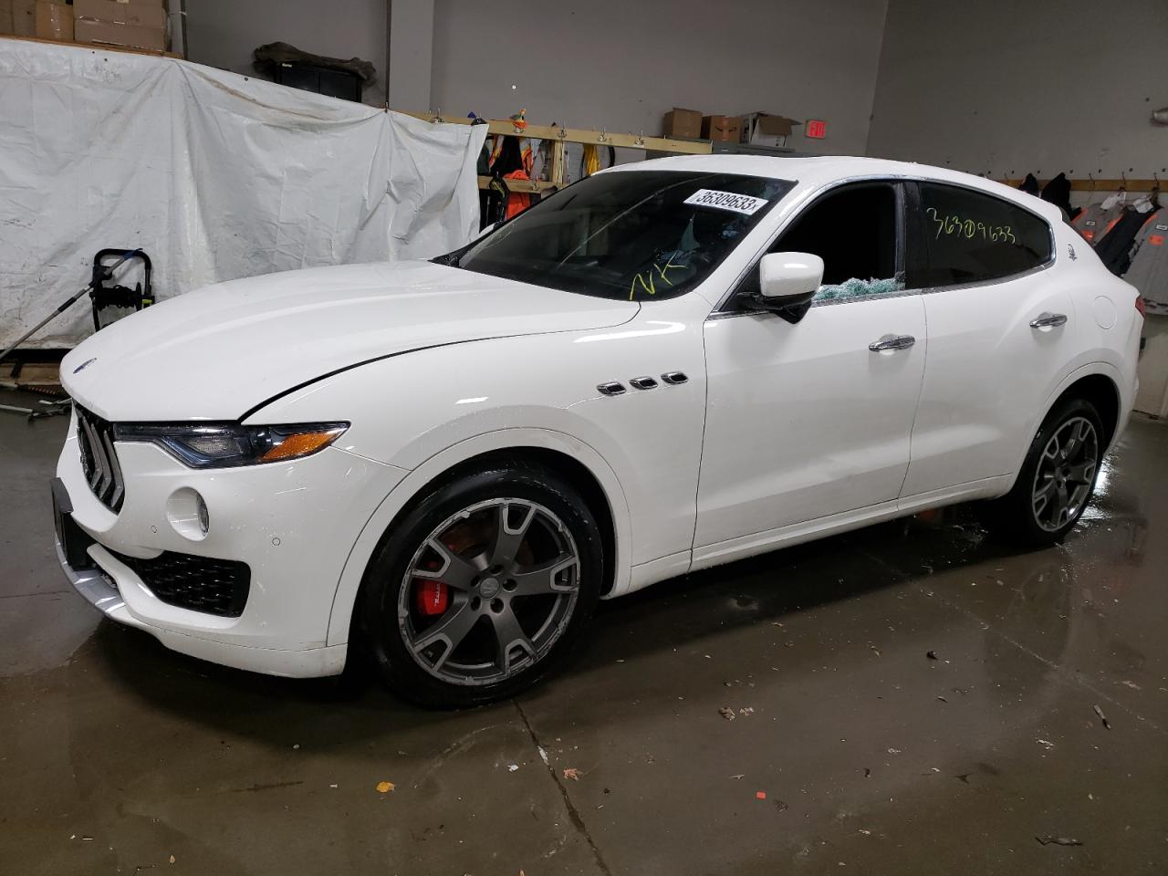 Image 1 of 2017 MASERATI LEVANTE LUXURY 2017 with VIN ZN661XUL6HX228297