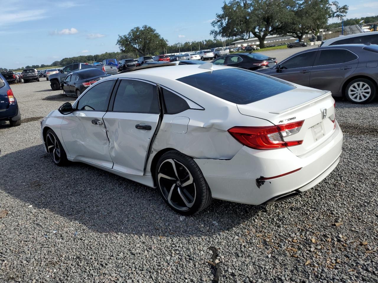 Image 2 of 2019 HONDA ACCORD SPORT 2019 with VIN 1HGCV2F30KA015897