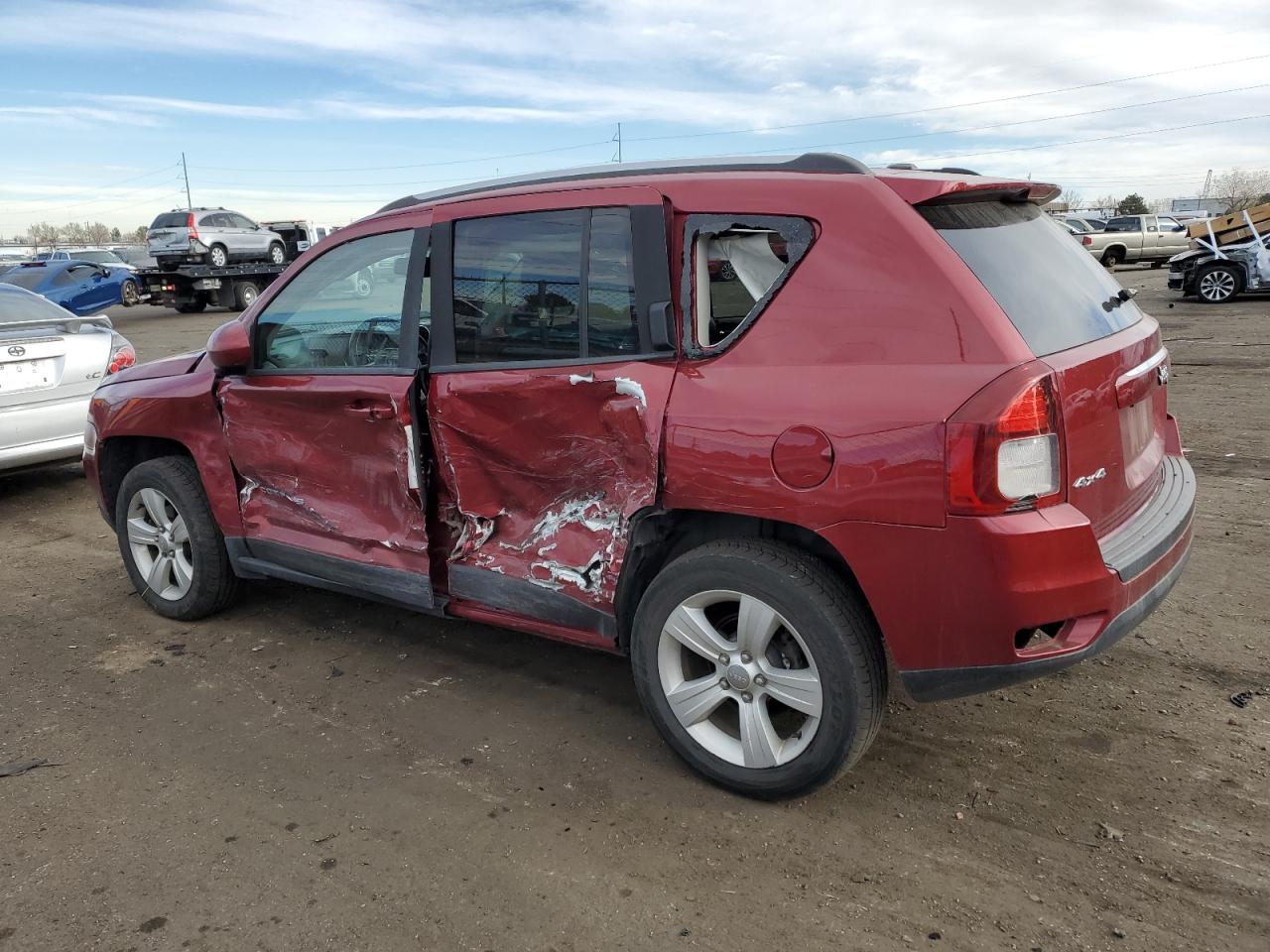 Image 2 of 2016 JEEP COMPASS LATITUDE 2016 with VIN 1C4NJDEB3GD685523