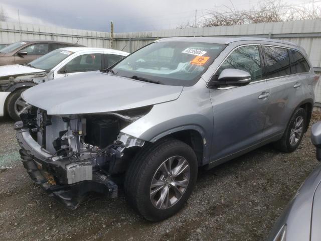 2015 TOYOTA HIGHLANDER XLE 2015 image