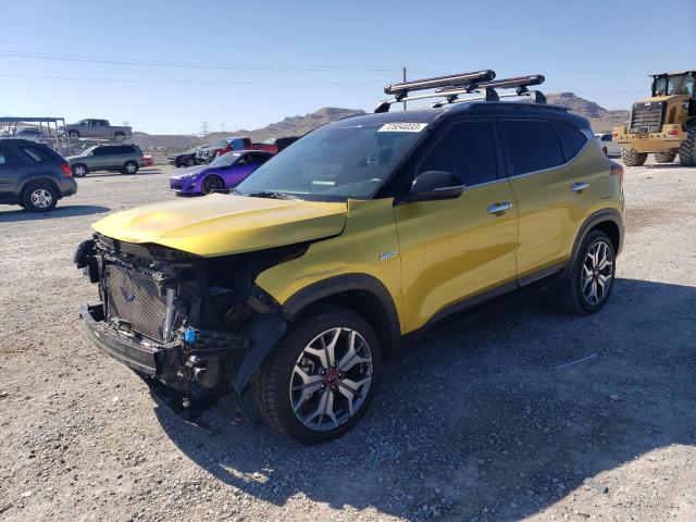 Image 1 of 2021 KIA SELTOS SX 2021 with VIN KNDETCA26M7059193