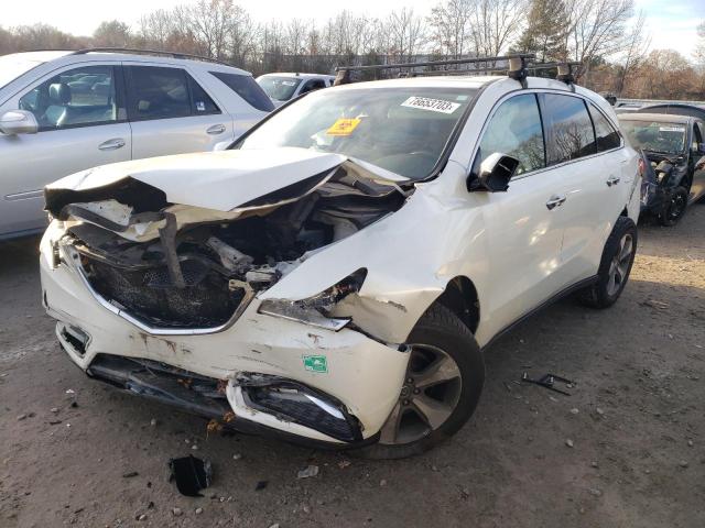 Image 1 of 2015 ACURA MDX  2015 with VIN 5FRYD4H28FB024043