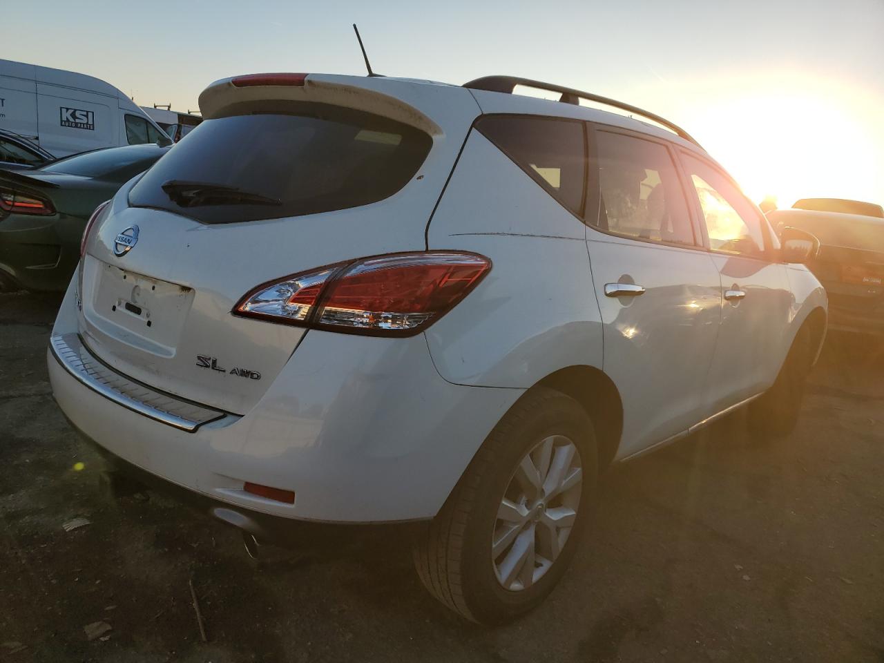 Image 3 of 2011 NISSAN MURANO S 2011 with VIN JN8AZ1MW6BW179969