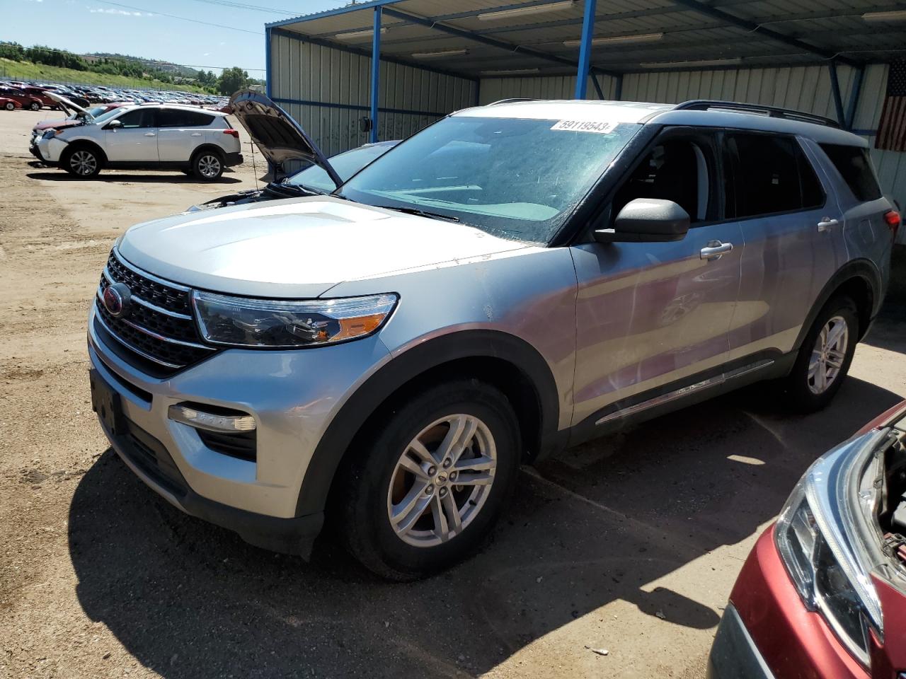 Obraz 1 z 2022 FORD EXPLORER XLT 2022 z VIN 1FMSK8DH8NGA57607