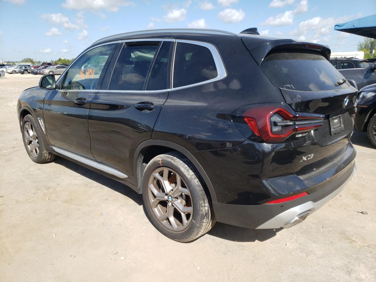 Image 2 of 2022 BMW X3 XDRIVE30I 2022 with VIN 5UX53DP05N9J78210