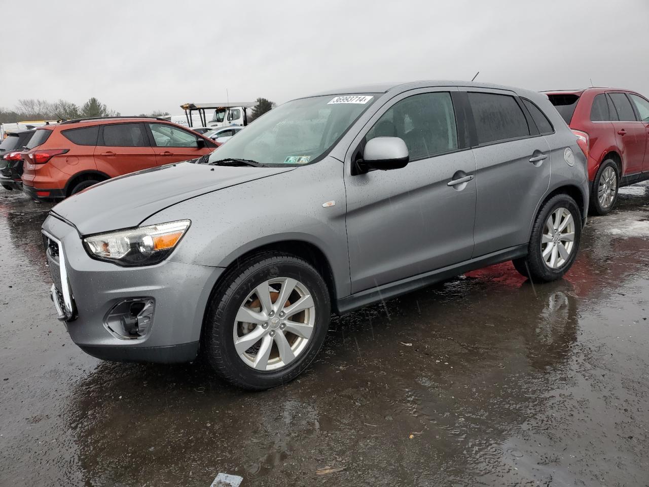 Image 1 of 2013 MITSUBISHI OUTLANDER SPORT ES 2013 with VIN 4A4AR3AU7DE022611