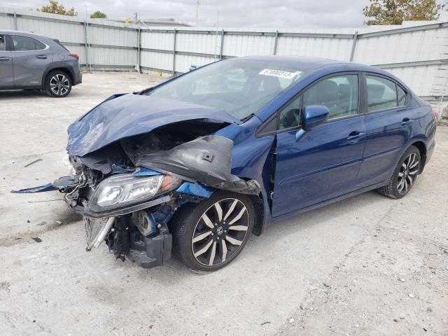 Image 1 of 2014 HONDA CIVIC EXL 2014 with VIN 19XFB2F92EE036535