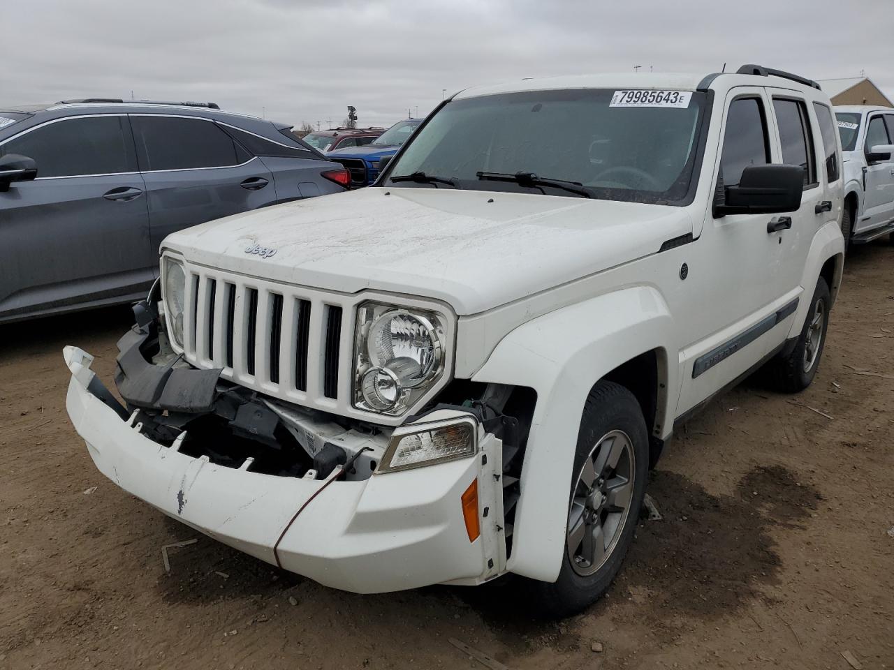 Image 1 of 2008 JEEP LIBERTY SPORT 2008 with VIN 1J8GN28K38W194753