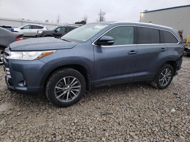 Image 1 of 2019 TOYOTA HIGHLANDER SE 2019 with VIN 5TDJZRFH0KS719342