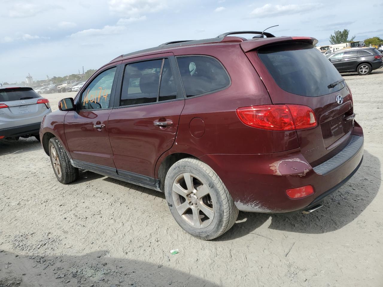 Image 2 of 2007 HYUNDAI SANTA FE SE 2007 with VIN 5NMSH73EX7H046883