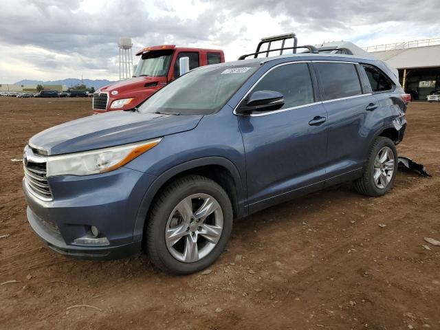 Obraz 1 z 2015 TOYOTA HIGHLANDER LIMITED 2015 z VIN 5TDYKRFH2FS106194