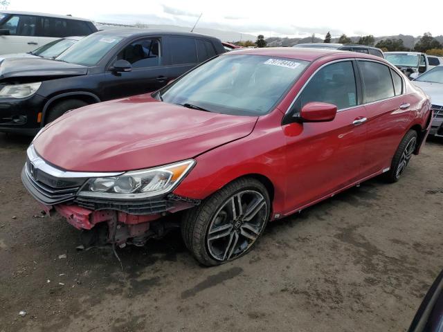 Obraz 1 z 2016 HONDA ACCORD SPORT 2016 z VIN 1HGCR2F55GA168997
